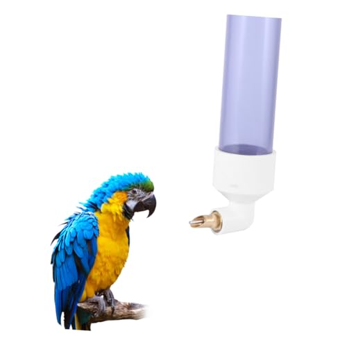 minkissy Vogel Fütterer Vogelwasserspender Papageienfutter Und Wasserschalen Vogelkäfig Wasserflasche Papageienwasserspender Automatischer Wasserspender Für Vögel Vogeltrinker Plugin von minkissy