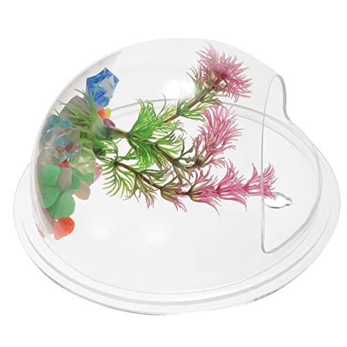 minkissy Moderne -pflanzgefäß Aus Acryl Blumenvase Aquarium Fischglas Für Die Inneneinrichtung Zufälliger Stil von minkissy