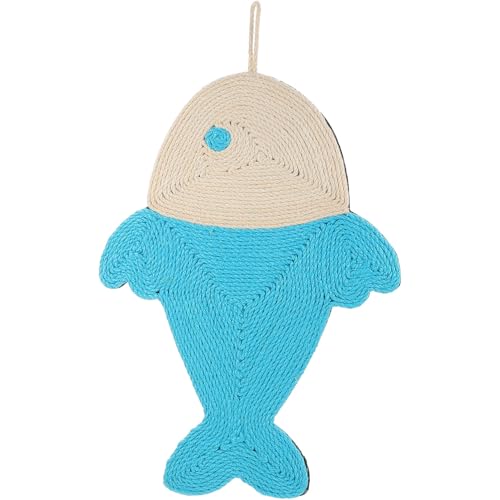 minkissy Whale Cat Kratzmatte Katze Kratzbaum Kätzchen Kratzmatte Kratzdecke Für Haustiere Haustierspielzeug Walspielzeug Flacher Teppich Eva Rutschfestes Tuch Drinnen Haustierzubehör von minkissy