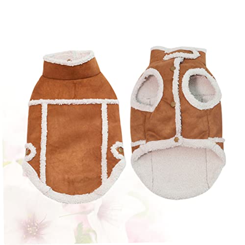 minkissy dog sweaters for small dogs boy extra small dog clothes male dog clothes pet windproof jacket suede dog jacket warm dog hoodie boy clothes dog warm coat outdoor vest pajamas winter von minkissy