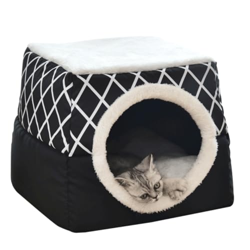 minkissy haustierbett pet Bed catsbests Katzenhöhle Dog Bed Hundekisten-Pads Matten für Hunde hundebox Matte Katzenzeltbett Katzenhausbett Haustier-Schlafbett abgeschlossen Haustierzubehör von minkissy