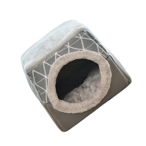 minkissy katzenhöhle tierkissen cat cave Dog beds dogbed Hundesofa kaufestes hundebett Katzensofa Haustier-Schlafbett Katzenhausbett Winter Haustierzubehör das Bett Haustierbett Katzennest von minkissy