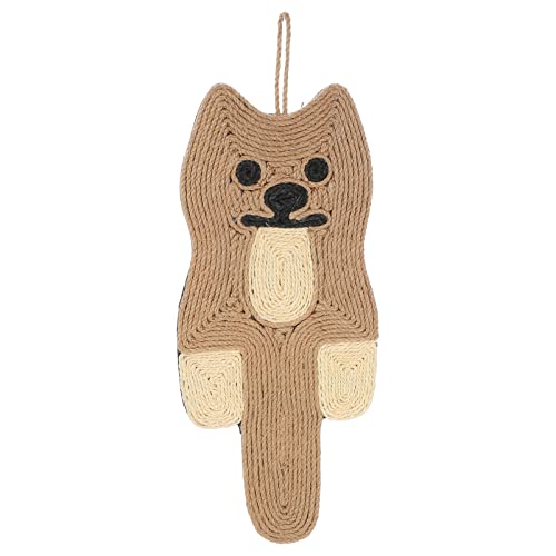 minkissy pad cat sleeping rug Convenient Cat Scratcher cat scratching rug cardboard scratch pad hanging cat scratcher pet toys Convenient Kitten Scratcher sisal non-slip catnip von minkissy