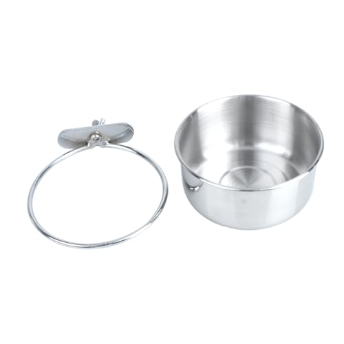 minkissy pet Water Bowl vogelkäfig zubehör Vogelfutterautomat für Käfig Coop- aus Tierfutter kanarisches Essen Papagei Wasserschale Hundenapf hängende Schale Vogelfütterer von minkissy