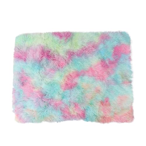 minkissy pet blanket Puppy Sleep Cushion soft mat dog sleeping mat big fluffy dog bed stuffed puppy fuzzy throw blankets puffy blanket Cat Cushion Dog Mat plush cat sleeping mat keep warm von minkissy