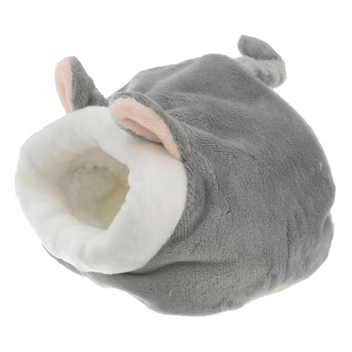 minkissy pet furniture pet bed hamster nest hedgehog nest toys for bunnies rat cage accessories hamster warm bed iggehog house cotton sleeping blanket chinchilla sleeping bag von minkissy