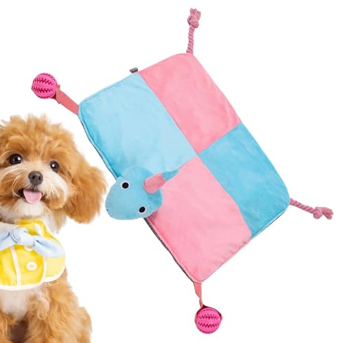 Engaging Dog Play Matte, interaktive Hundematte, Sturdy Squeaky Puppy Carpet, Treat Puzzle Pad nicht Slip und waschbar für Training, Feeding, oder Spielzeit, 1 Stück von mivceklw