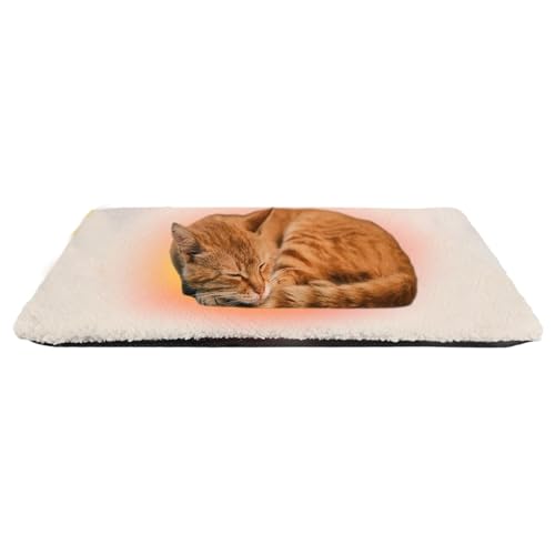 Noiseless Cat Bed, Self-Warming Pet Bed, Heating Sleeping Pad, Machine Washable Pet Bed, Non-Slip Heating Pad, Dog Heating Pad, Pet Heating Pad, Pet Heating Mattress, Cat Heating Pad, Warm Pet Sleepin von mivceklw