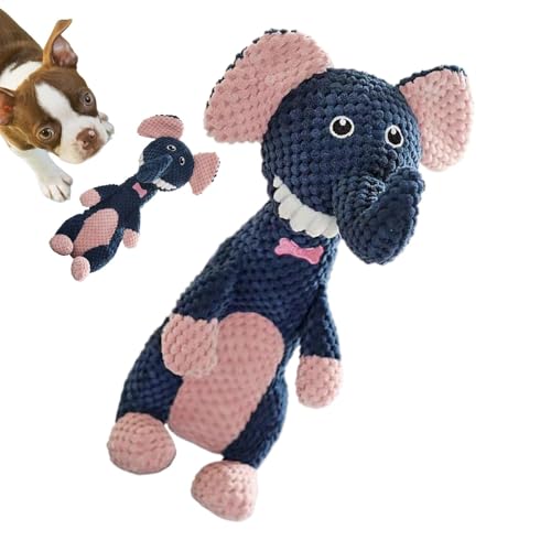 Plüschtier für Hunde mit Stridor, Kauspielzeug für Hunde, interaktives Spielzeug für Hunde, Plüschpuppe mit langlebigen und sicheren Materialien, 3,94 x 3,15 x 12,6 Zoll für kleine Rassentiere von mivceklw