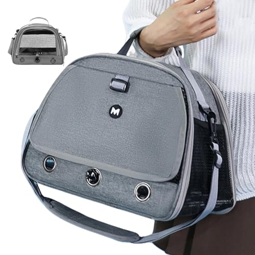 Portable Parrot Travel Bag, Zippered Bird Carrier Bag, Breathable Carrier, Bird Carrier with Standing Perch, Comfortable Bird Travel Bag, Parrot Travel Carrier with Perch for Hospital, Walking von mivceklw