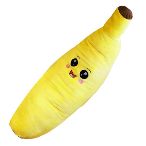 mivceklw Adorable Banana Dog Toy, Banana Shaped Dog Chew Toy, Plush Puppy Chew Toys, Soft Plush Banana Dog Toy, Dog Banana Toy Squeaky Chew Toys Cute Soft Puppy -Entertaining Toy for Boredom von mivceklw