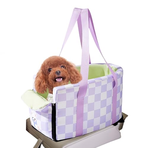 mivceklw Cartoon Dog Seat, Center Console Seat, Anti-Escape Pet Seat, Multipurpose Dog Seat, Dog Safety Seat 17.72 x 9.84 x 8.66 inches for Pet Dogs Puppies Travel Accessories von mivceklw