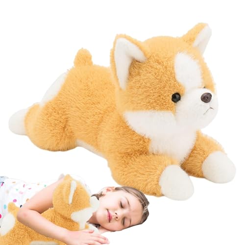 mivceklw Dog Stuffed Animal Toy, Comfortable Stuffed Planking Animal, Versatile Plush Puppy Toy, Puppy Plush Pillow with Soft and Comfortable Design for People of All Ages (1 Piece) von mivceklw