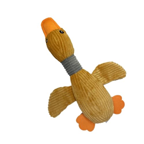 mivceklw Fun Duck Dog Toy, Squeaky Pet Toy, Interactive Dog Toy, Pet Chew Toys with Durable and Safe Material for Cleaning Teeth and Interactive Play at Home and on The Use (1 Piece) von mivceklw