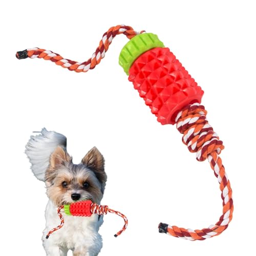 mivceklw Healthy Chewing Toys for Pets, Multifunctional Dog Treat Toy, Interactive Puppy Treat Dispenser, Chew Resistant Healthy Dog Treat Toy 3.54x1.97 for Small and Medium Dogs von mivceklw