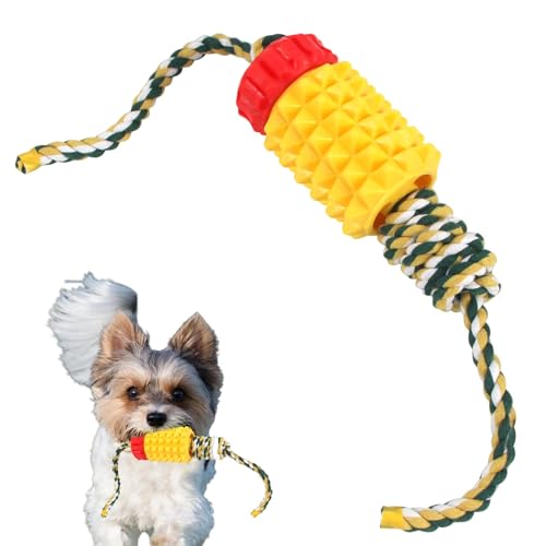 mivceklw Healthy Chewing Toys for Pets, Multifunctional Dog Treat Toy, Interactive Puppy Treat Dispenser, Chew Resistant Healthy Dog Treat Toy 3.54x1.97 for Small and Medium Dogs von mivceklw