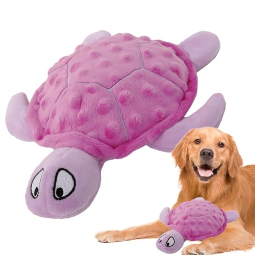 mivceklw Plush Dog Toy, Squeaky Dog Toy, Chew Dog Toy, Squeaky Sea Turtle Toys with Plush Squeaky, Soft Texture and Sound 9.84x7.87 Inches for Small and Medium Dogs (Multicolor) von mivceklw