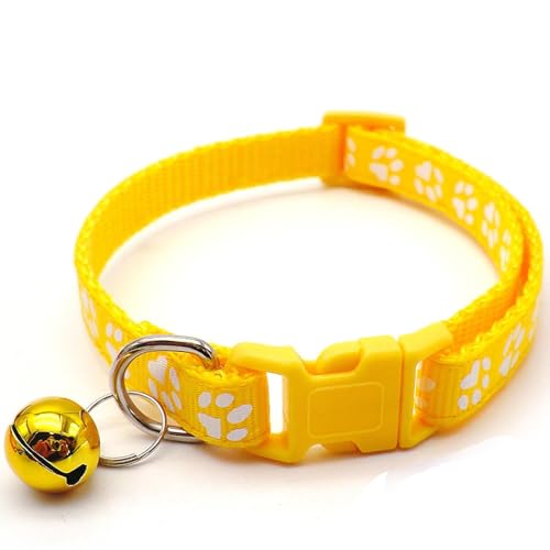 mivceklw Puppy Collars, Adjustable Whelping Puppy Necklace with Bell, Soft Pet Rope Accessory, Perfect for Babies Pets, Puppies, Small Dogs, Cats, Gentle & Comfortable, 7.48-12.6in von mivceklw