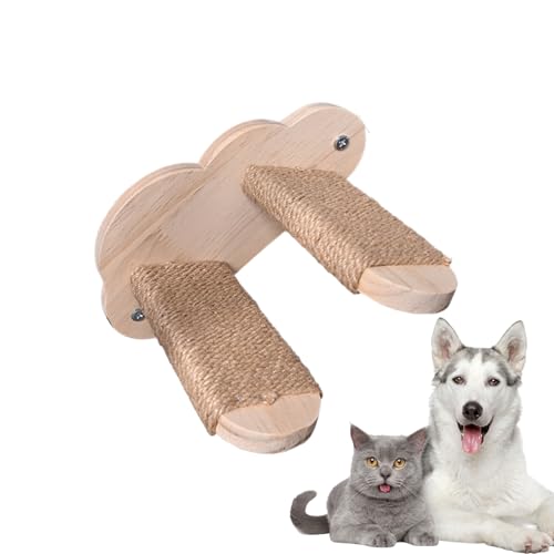 mivceklw Stufen für Katzen Wand – Treppe aus Holz zum Klettern, sichere Plattformen für Kätzchen in Wohnzimmer, Schlafzimmer, Wohnung mivceklw Stufen für Katzen Wand – Treppe aus Holz zum Klettern, sichere Plattformen für Kätzchen in Wohnzimmer, Schlafzimmer, Wohnung von mivceklw