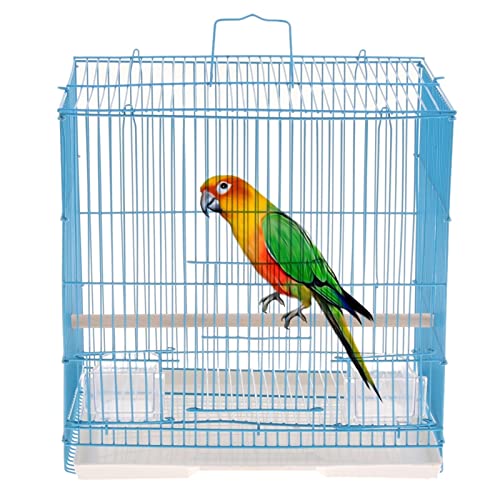 moisture Vogelkäfige Vogelkäfig Vogelkäfig Nest Hamsterzucht Nistkasten Leicht zu reinigender Papageienkäfig for Sittiche, Papageien, Finken und mehr Käfig für Papageiensittiche (Color : A) von moisture