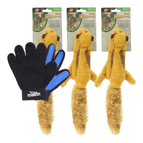 Ethical Products Skinneeez-Handschuhe zum Reinigen und Entfernen von Tierhaaren, 58 x 40 cm, 3 Stück von moofin