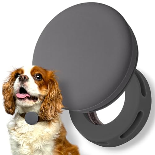 moosh™ Silikon Airtag-Halterung für Hunde und Katzen | Perfekt für Haustier-Tracker | Sicher & Stilvoll von moosh