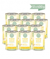 Bio Hirse Gold, Inhalt: 12 x 400g Sparpaket von naftie