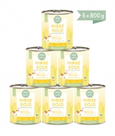 Bio Hirse Gold, Inhalt: 6 x 800g Sparpaket von naftie