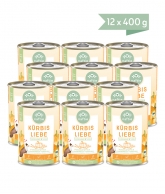 Bio Kürbis Liebe, Inhalt: 12 x 400g Sparpaket von naftie