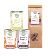 Veganes Hundefutter Testpaket klein von naftie