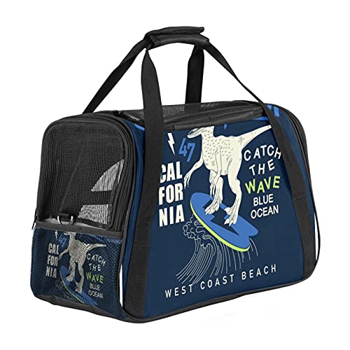 Haustier-Reisetragetasche, tragbare Haustiertasche - Faltbare Haustiertragetasche aus Stoff Whale Ocean von nakw88