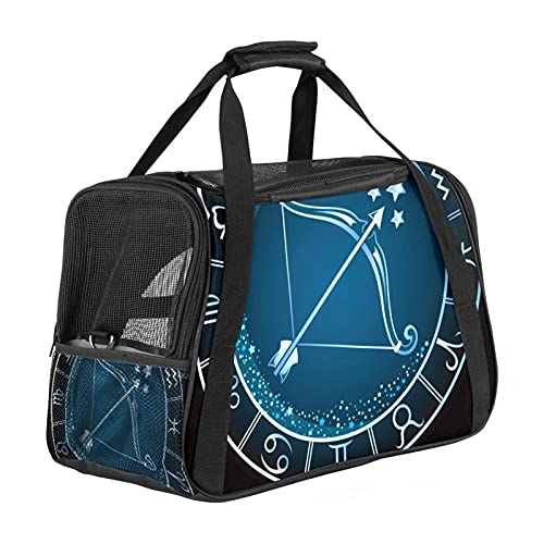 Haustiertasche Carrier Atmungsaktives Mesh Travel Safe Sling Bag Carrier für Hunde KatzenYin Yang von nakw88