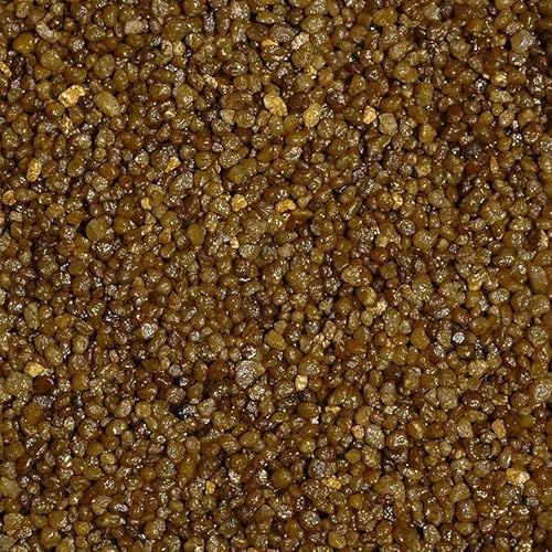 naninoa Aquarienkies Aquariensand Bodengrund Rundkies Farbig Bunt 2-3mm/5 kg. Braun Caramel von naninoa