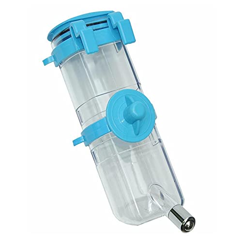 nanook Haustier Trinkflasche Tränke Wasserspender für Hamster Kaninchen Kleintiere Nagertränke - 500ml - blau von nanook