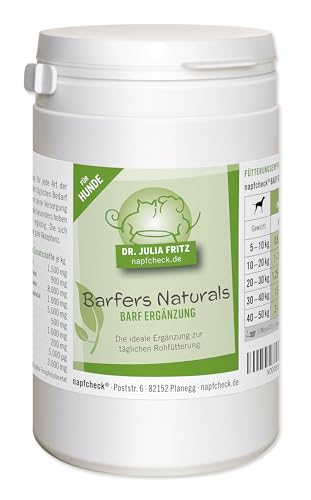 napfcheck Barfers Naturals - Barf Ergänzung für Hunde - 250 g von napfcheck