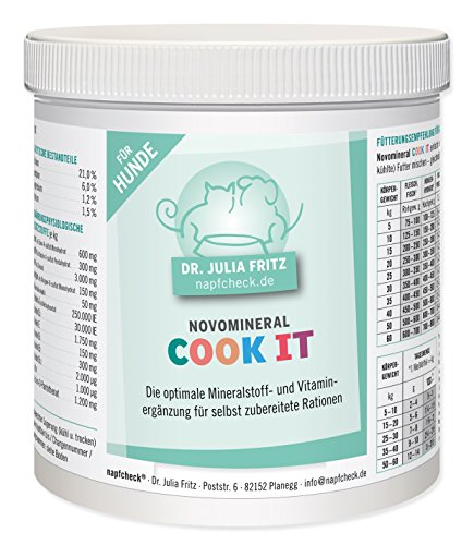 napfcheck Novomineral Cook IT - für die Futterköche - für Hunde - 500 g von napfcheck