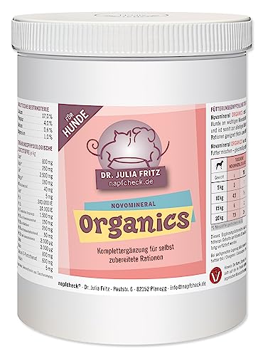 napfcheck Novomineral Organics - für Hunde - 500 g von napfcheck