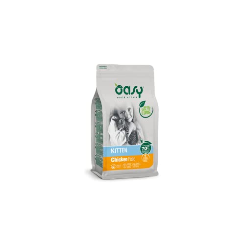 Oasy Dry Cat-Kitten Katzenfutter, Chicken 7,5 kg von napz