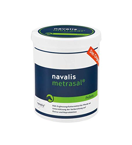 Navalis metrasal Horse | 1 kg | Ergänzungsfuttermittel für Pferde | Kann dabei helfen die Vorbereitung auf die Decksaison zu verbessern | Pellets von navalis