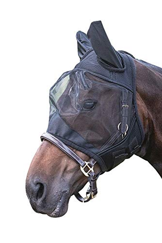 netproshop Fliegenhaube Fliegenohren Fliegenmaske Shetty/Pony/Cob/Full/XL Full, Groesse:Full von NETPROSHOP