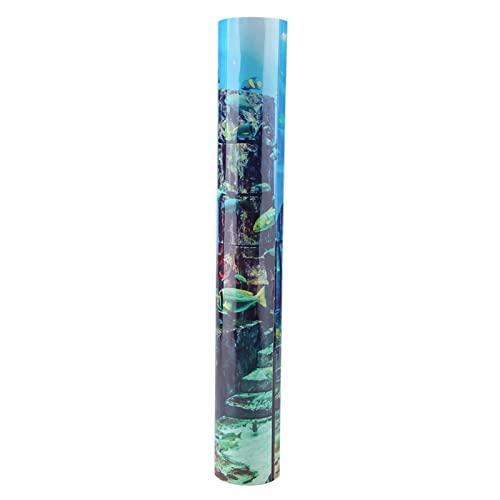 nikusaz PVC Korallen Aquarium Hintergrund Unterwasser Poster Aquarium Wanddekorationen Aufkleber (61 * 41cm) von nikusaz