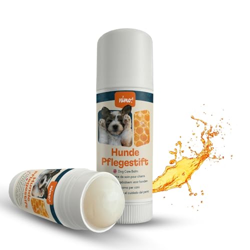 nimo® Hunde Pflegestift | Pflege für Ohren & Nasen mit pflegendem Bienenwachs & Propolis | Nasenbalsam, Ohrenbalsam von nimo