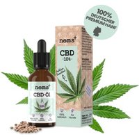 noms+ 10% CBD Tropfen für Hunde aus Deutschland von noms+