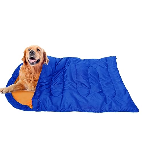 nuanzhiyuan Kleine Katze Winter Warm Bett Hund Schlafmatte Outdoor Haustier Schlafsack Weich Dickes Kissen Tragbar Hunde Camping von nuanzhiyuan