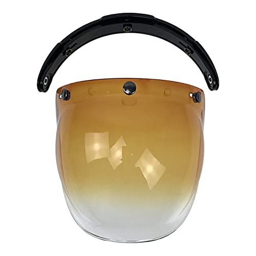 ohfruit Helmgesichtsvisier Offenes Gesicht Motorrad Helm Bubble Faceshield Anti-Fog, die mit Outdoor kompatibel ist 8 von ohfruit