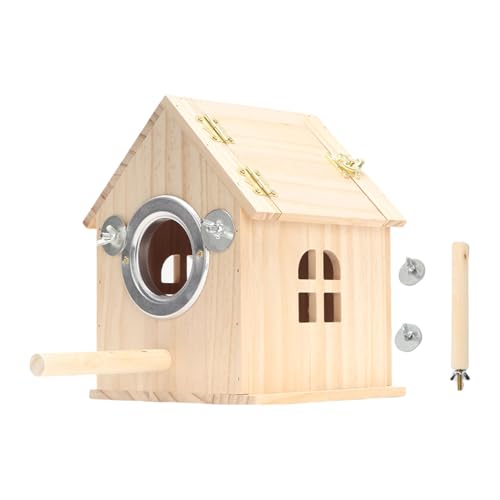 omiinitio Hängende Holzvogelhaus Züchtungspapageien Natürlicher Vogel Sicheres Nestings Box Für Innen Oder Außengebrauch Abnehmbare Top Vogelhäuser Geeignet omiinitio Hängende Holzvogelhaus Züchtungspapageien Natürlicher Vogel Sicheres Nestings Box Für Innen Oder Außengebrauch Abnehmbare Top Vogelhäuser Geeignet von omiinitio