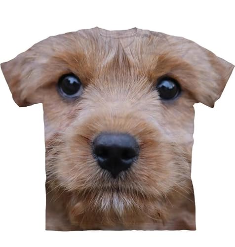 Tier T-Shirts für Männer, 3D Tier Haustier Hund Grafik Druck T-Shirt Sommer lässig Männer Kurzarm Tops Bluse T-Shirt Hip Hop Jugend Rundhalsausschnitt Neuheit T-Shirts von oneforus