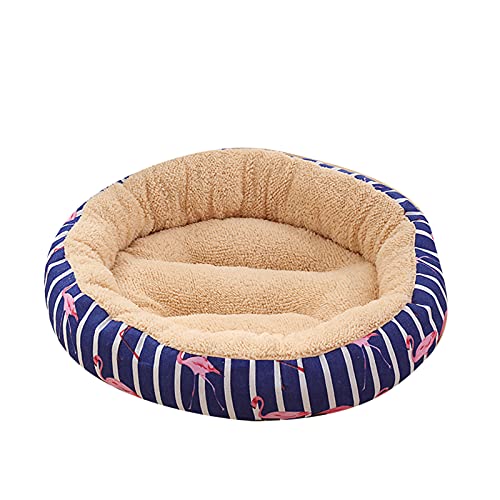 oneforus Haustierdruckbett Weiches und bequemes Nest für Hunde und Katzen Für Winter-Tiefschlafnest Waschbares Sofa von oneforus