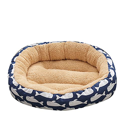 oneforus Haustierdruckbett Weiches und bequemes Nest für Hunde und Katzen Für Winter-Tiefschlafnest Waschbares Sofa von oneforus