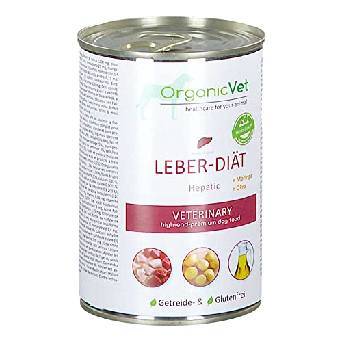 Organicvet Hund Nassnahrung Leber-diät 400 g von IKIMI